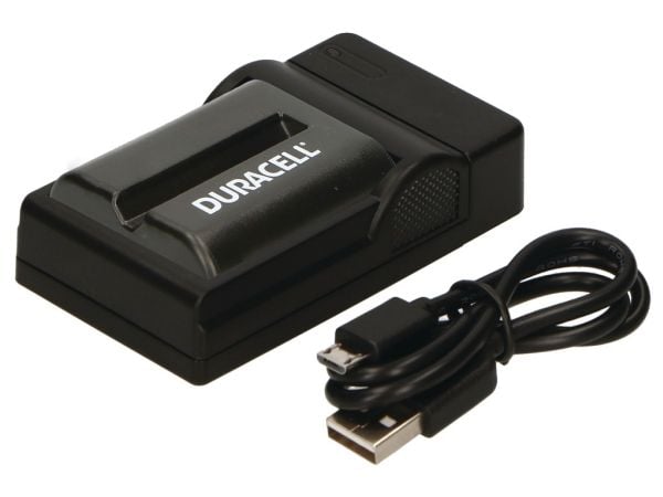 Duracell - USB-batteriladdare - 1 x batterier laddas - svart