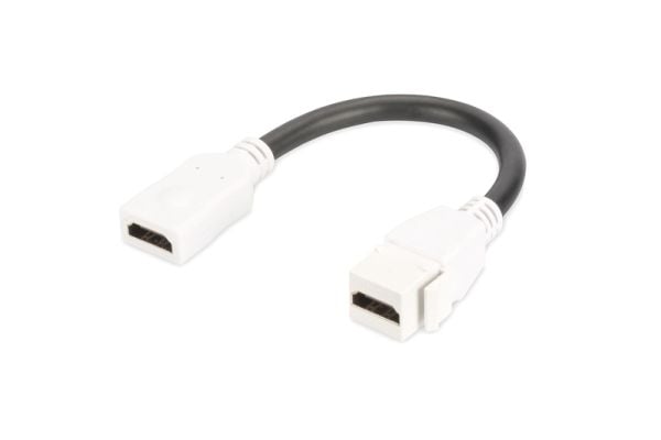 DIGITUS Professional DN-93403 - Modulär insättning - HDMI - kritvit, RAL 9003