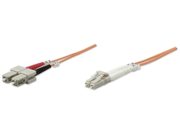 Intellinet 470377, 2 m, OM2, LC, SC