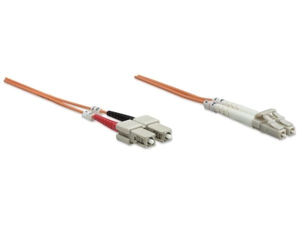 Intellinet 470377, 2 m, OM2, LC, SC
