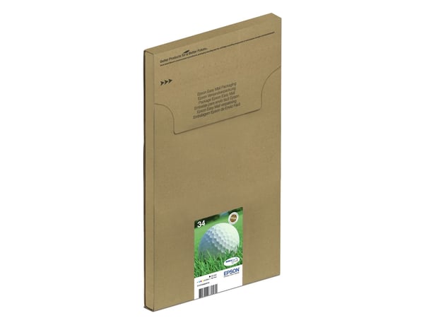 Epson Golf ball Multipack 4-clr 34 DURABrite Ultra Ink EasyMail, Perusvärintuotto, Väriainepohjainen muste, Väriainepohjainen muste, 6,1 ml, 4,2 ml...