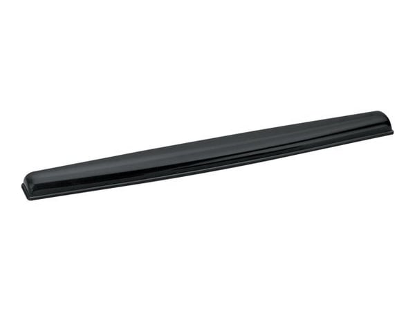 Handledsstöd för tangentbord fellowes crystal gel flex, svart