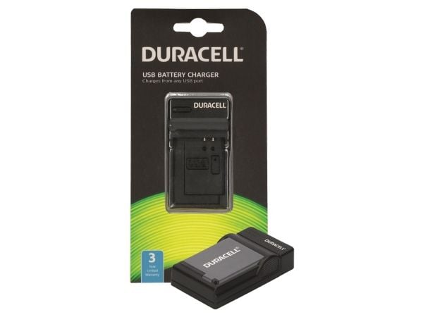 Duracell - USB-batterilader - 1 x batterier lader - for Canon NB-11L; Duracell DRC11L
