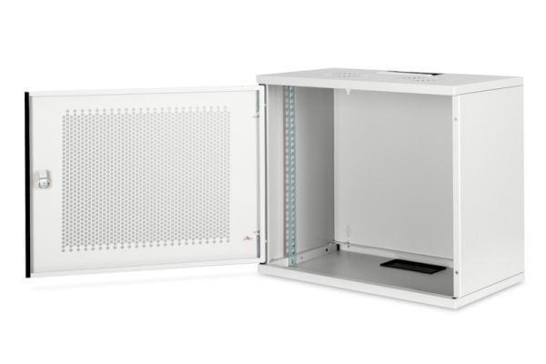 DIGITUS Professional Soho Series DN-19-09U-S-PD - Skap - veggmonterbar - grå, RAL 7035 - 9U - 19"