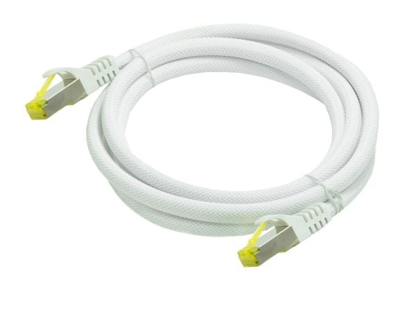 Python 8070PY-050W, 5 m, Cat7, S/FTP (S-STP), RJ-45, RJ-45, Valkoinen