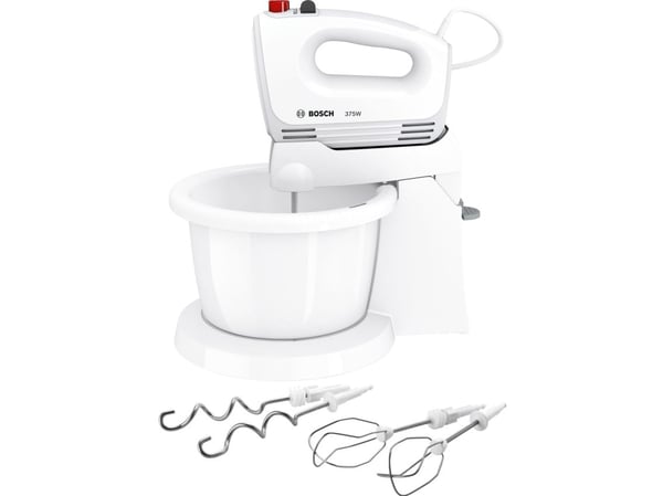 Bosch CleverMixx MFQ2600W - Blander - 375 W - hvit/rød
