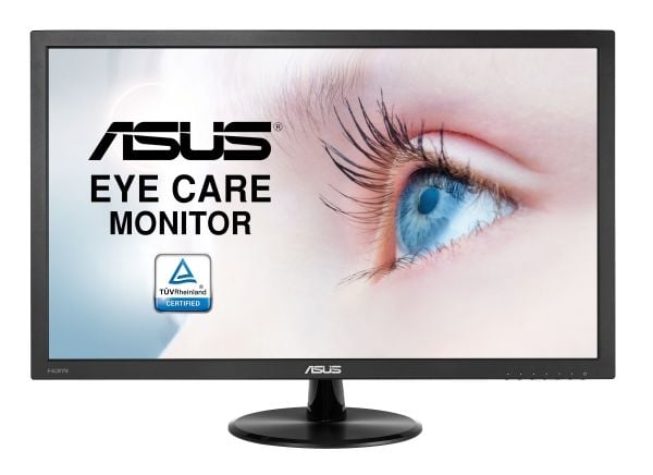 ASUS VP247HAE - LED-skärm - 23.6" - 1920 x 1080 Full HD (1080p) - VA - 250 cd/m² - 3000:1 - 5 ms - HDMI, VGA - svart