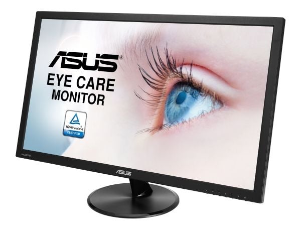 ASUS VP247HAE - LED-skärm - 23.6" - 1920 x 1080 Full HD (1080p) - VA - 250 cd/m² - 3000:1 - 5 ms - HDMI, VGA - svart