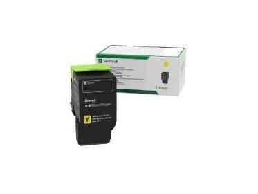 Lexmark - Gul - original - tonerkassett LCCP, LRP - för Lexmark CS421, CS521, CS622, CX421, CX522, CX622, CX625