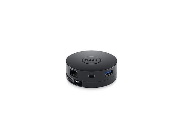 DELL DA300, Kabel, USB 3.0 (3.1 Gen 1) Type-C, USB Type-A, 10,100,1000 Mbit/s, Svart, Dell