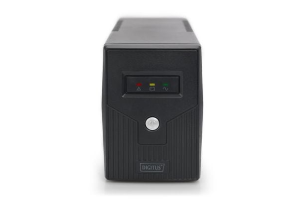 DIGITUS Professional DN-170063 - UPS - AC 230 V - 360 Watt - 600 VA - 7 At - USB - utgangskontakter: 2