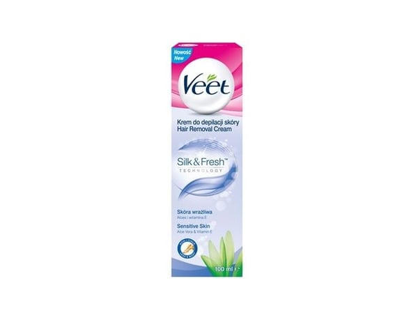 Veet Depilatory Cream For Sensitive Skin 100 Ml