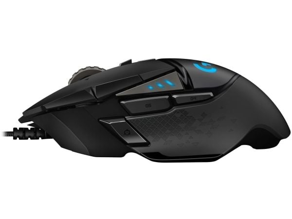 Logitech® | Gaming Mouse G502 Hero - 11 knapper - Kabel - USB - Sorter