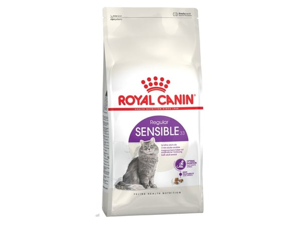 Royal Canin Sensible 33, Aikuinen, Kaikille roduille, Siipikarja, Riisi, 4 kg, Antioksidantit sisältyvät