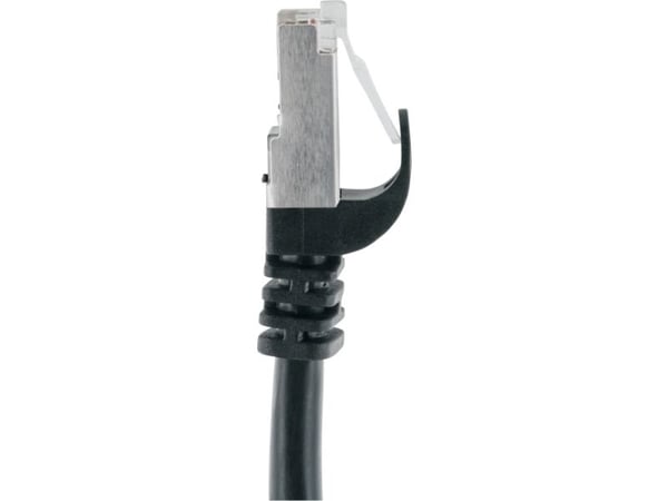 Schwaiger - Nettverkskabel - RJ-45 (hann) til RJ-45 (hann) - 2.5 m - SFTP - CAT 6 - solid - svart