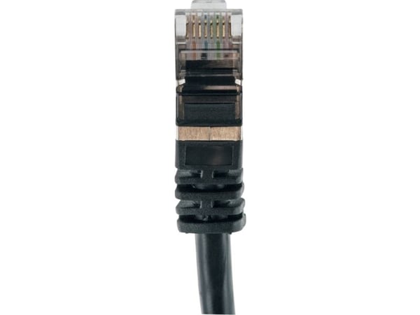 Schwaiger - Nettverkskabel - RJ-45 (hann) til RJ-45 (hann) - 2.5 m - SFTP - CAT 6 - solid - svart
