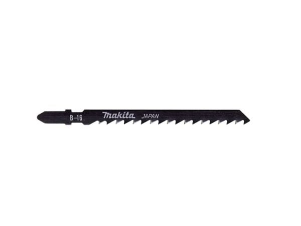 Makita - Stikksagblad - for tre, plast, kryssfinér, polyvinylklorid (PVC) - 5 deler - T-skaft - lengde: 105 mm