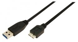 LogiLink - USB-kaapeli - USB Type A (han) til Micro-USB Type B (han) - USB 3.0 - 2 m
