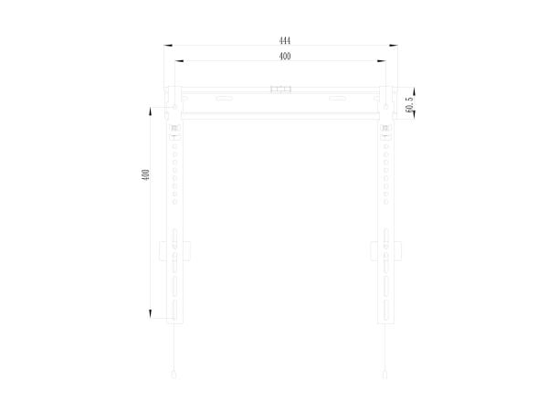 Equip 650363, 55 kg, 81,3 cm (32"), 139,7 cm (55"), 200 x 200 mm, 400 x 400 mm