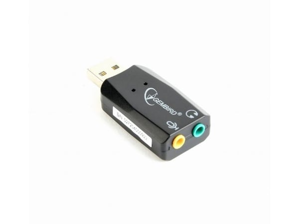 Gembird SC-USB2.0-01 - Lydkort - 48 kHz - stereo - USB 2.0 - CMedia CM108B