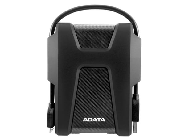 ADATA HD680 - Harddisk - kryptert - 1 TB - ekstern (bærbar) - USB 3.1 - 256-bit AES - svart