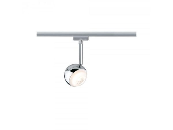 Paulmann 954.55, Spotlight på skinne, 1 ampuller, LED, 2700 K, 315 lm, Kromfarget