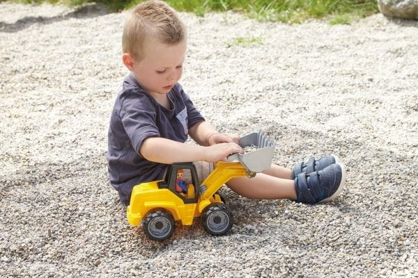 Lena TRUXX Earth mover, Laster, 2 år, Plast, Svart, Grå, Gul