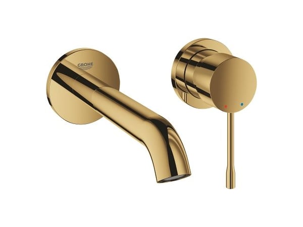 Grohe Essence 2-hulls servantbatteri M-Size - polert messing