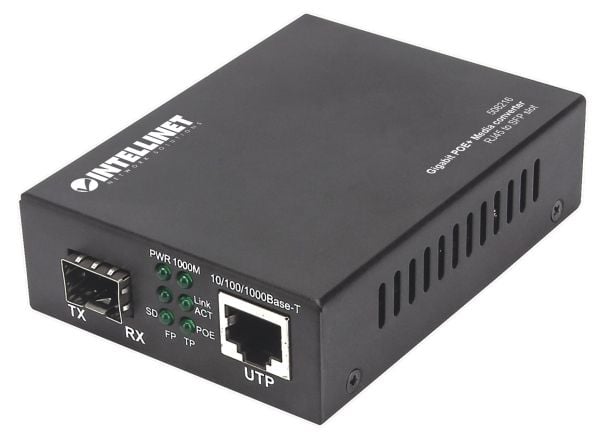 Intellinet 508216, 1000 Mbit/s, 1000Base-T, IEEE 802.3, IEEE 802.3ab, IEEE 802.3af, IEEE 802.3at, IEEE 802.3u, Gigabit Ethernet, 10,100,1000 Mbit/s...