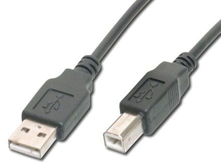 ASSMANN - USB-kaapeli - USB (han) til USB Type B (han) - USB 2.0 - 1 m - lajiteltu