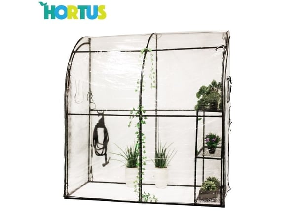 HORTUS Vægdrivhus plast 215 x 200 x 100 cm (211-206)