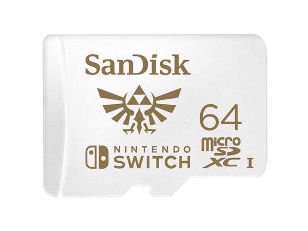 SanDisk Nintendo Switch - Flashminnekort - 64 GB - UHS-I U3 - microSDXC UHS-I - for Nintendo Switch