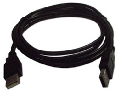 ASSMANN - USB-kabel - USB (hann) til USB (hann) - USB 2.0 - 1.8 m - formstøpt - svart