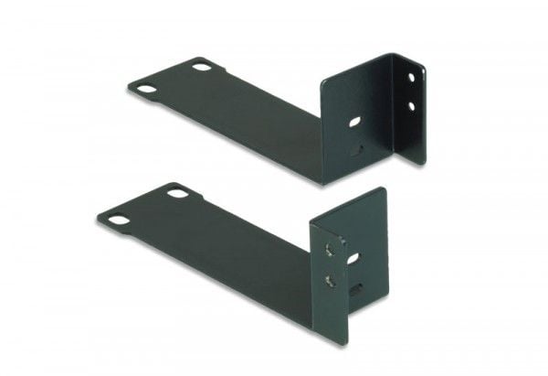 ATEN 2X-031G, Kiinnityskiinnike, Musta, 1U, VK1100, 260 g, 2 kpl