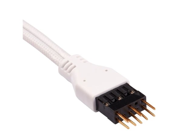 Corsair CC-8900245, 0,3 m, Uros, Uros, Suora, Suora, Valkoinen