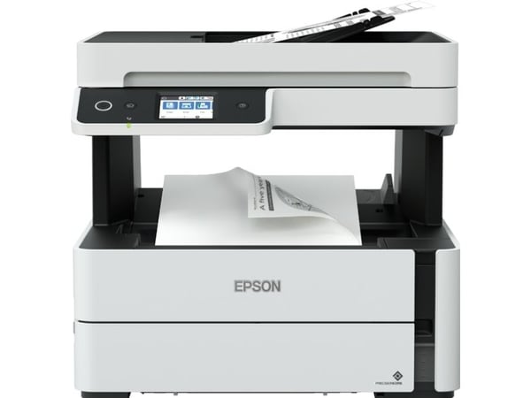 Epson EcoTank ET-M3180 - Multifunksjonsskriver - S/H - ink-jet - A4/Legal (medie) - opp til 20 spm (trykking) - 250 ark - 33.6 kbps - USB 2.0, LAN