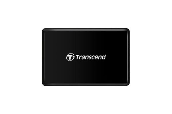 Transcend Multi-Card Reader RDF8 - Kortleser (MS, CF, SDHC, MS Micro, microSDHC, SDXC, SDHC UHS-I, SDXC UHS-I, MS XC) - USB 3.0