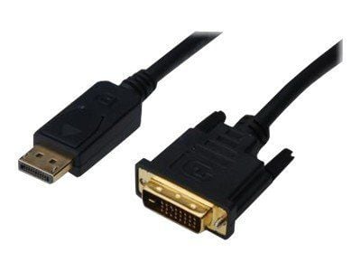 ASSMANN - DisplayPort-kabel - DisplayPort (hann) til DVI-D (hann) - 3 m - svart