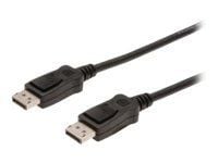 ASSMANN - DisplayPort kaapeli - DisplayPort (han) til DisplayPort (han) - 1 m - formet - sortti