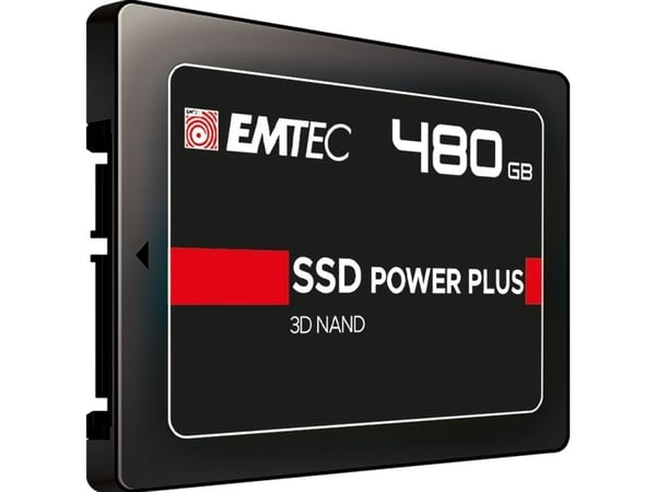 EMTEC X150 Power Plus 3D NAND - SSD - 480 GB - intern - 2.5" - SATA 6Gb/s
