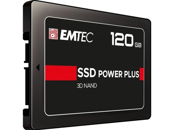 EMTEC X150 Power Plus 3D NAND - SSD - 120 GB - intern - 2.5" - SATA 6Gb/s