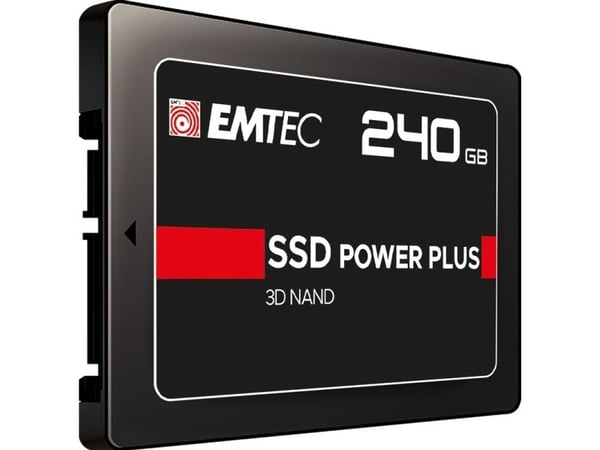 EMTEC X150 Power Plus 3D NAND - SSD - 240 GB - intern - 2.5" - SATA 6Gb/s