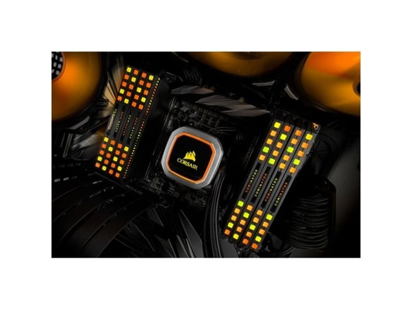 CORSAIR Dominator Platinum RGB - DDR4 - sett - 16 GB: 2 x 8 GB - DIMM 288-pin - 3200 MHz / PC4-25600 - CL16 - 1.35 V - ikke-bufret - ikke-ECC - svart
