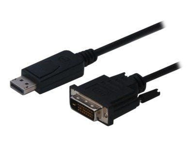 ASSMANN - DisplayPort-adapter - dobbeltlenke - DisplayPort (hann) til DVI-D (hann) - 1 m
