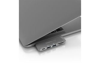 Terratec 283005, USB 3.2 Gen 1 (3.1 Gen 1) Type-C, Grå, MMC, MicroSDXC, SDXC, USB 3.2 Gen 1 (3.1 Gen 1) Type-A, USB 3.2 Gen 1 (3.1 Gen 1) Type-C, C...