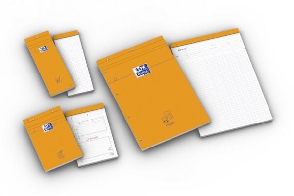 Oxford 100106276, Monokromatisk, Orange, Mat, 80 g/m², Universel