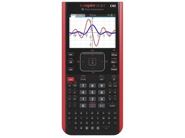 Texas Instruments TI-Nspire CX II-T CAS - Grafkalkulator - USB - batteri
