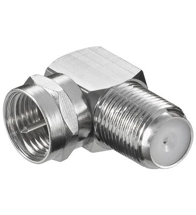 Goobay WE 1166 W LC, BNC-F - M > BNC-F - FM, Rostfritt stål, 1 styck