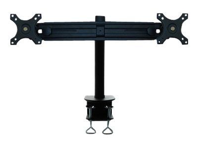 Neomounts FPMA-D700D - Monteringssett - full bevegelse - for 2 LCD-skjermer - svart - skjermstørrelse: 19"-30" - klemmemonterbar, skrivebordsmonterbar