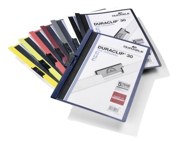 Durable 220057, Antrasitt, Grå, PVC, 30 ark, A4, 1 stykker, Tyskland